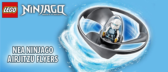 ΝΕΑ NINJAGO AIRJITZU FLYERS