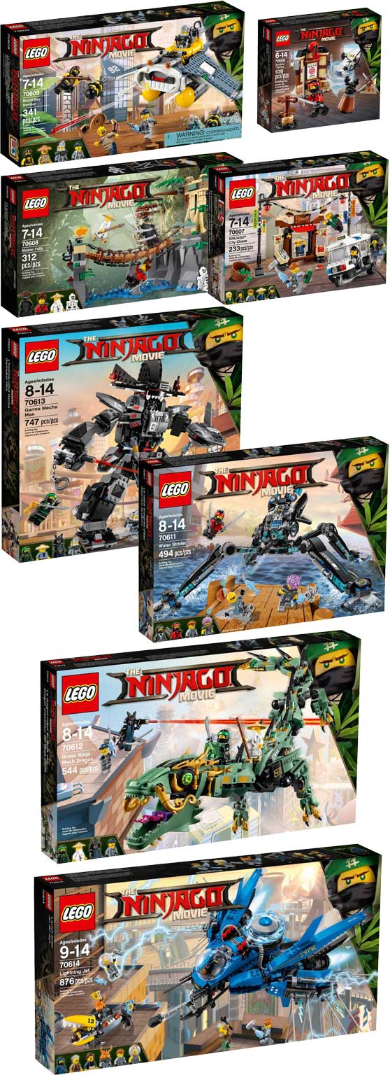 Toymania Online Lego Shop - ΝΕΑ ΣΕΙΡΑ LEGO THE LEGO NINJAGO MOVIE