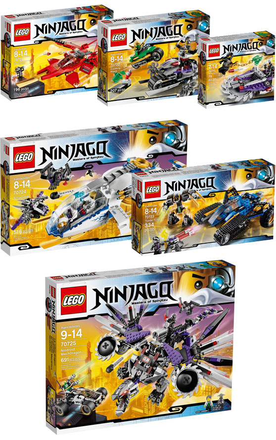 ΝΕΑ ΣΕΤ LEGO NINJAGO 2014