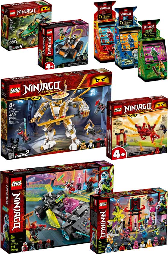 Toymania Online Lego Shop - ΝΕΑ ΣΕΤ LEGO NINJAGO 2020