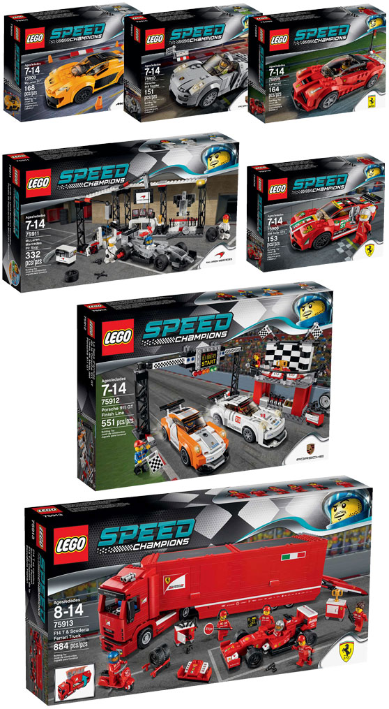 LEGO SPEED CHAMPIONS NEA ΣΕΙΡΑ 2015
