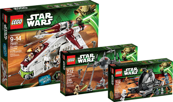 LEGO STAR WARS ΝΕΑ ΣΕΤ 2013 2ο ΕΞΑΜΗΝΟ