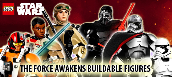 LEGO STARWARS THE FORCE AWAKENS BUILDABLE FIGURES 2016