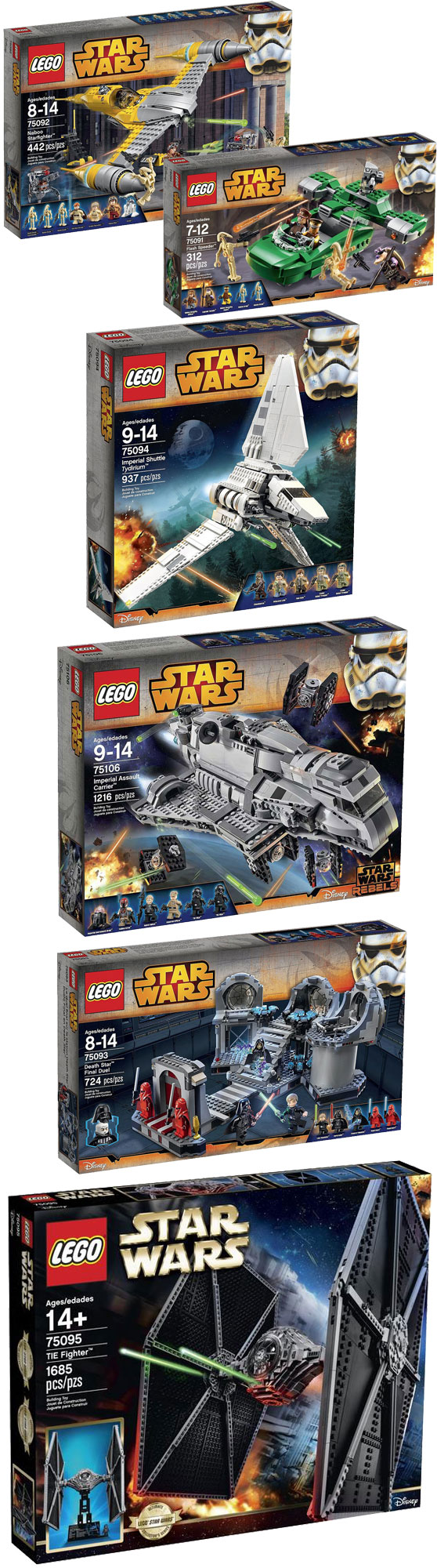 ΝΕΑ ΣΕΤ LEGO STARWARS 2015 2o ΕΞΑΜΗΝΟ