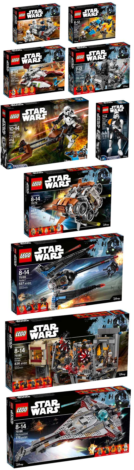 Toymania Online Lego Shop - ΝΕΑ ΣΕΤ LEGO STAR WARS 2017