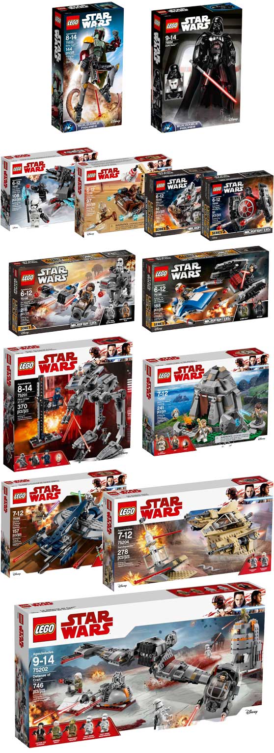 Toymania Online Lego Shop - ΝΕΑ ΣΕΤ LEGO STAR WARS 2018