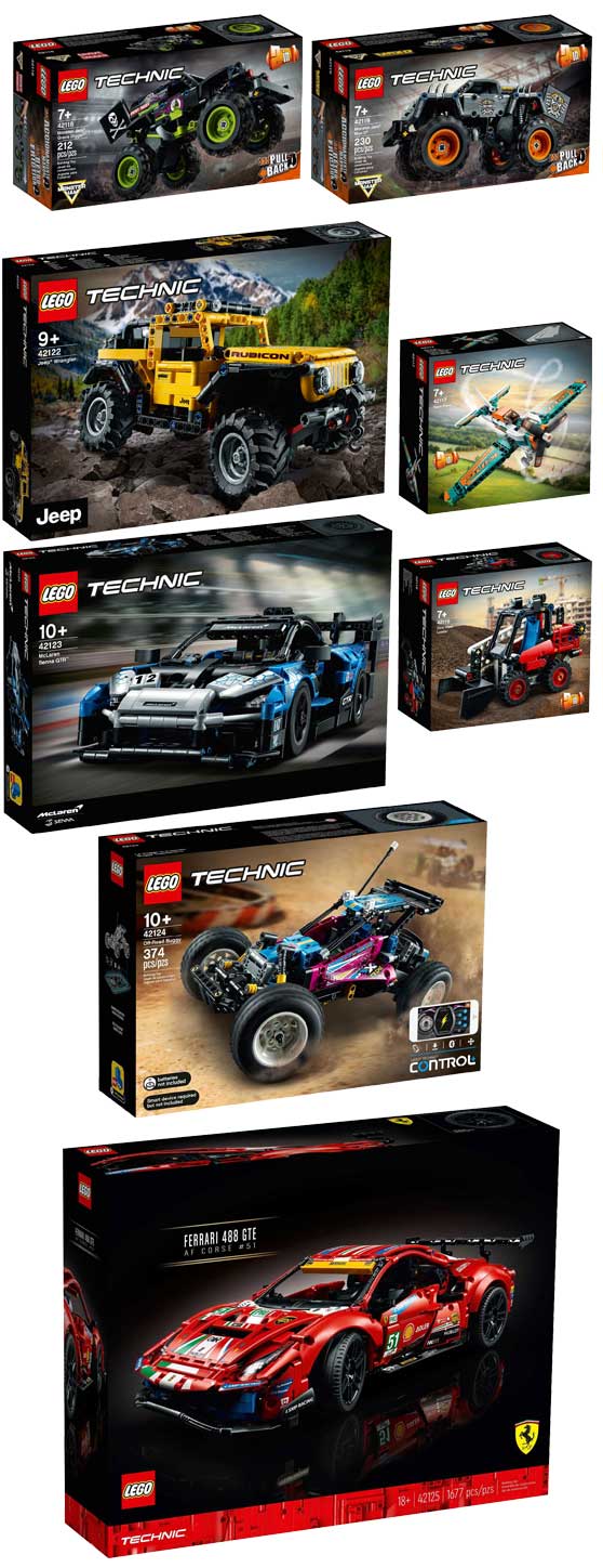 Toymania Online Lego Shop - ΝΕΑ ΣΕΤ LEGO TECHNIC 2021