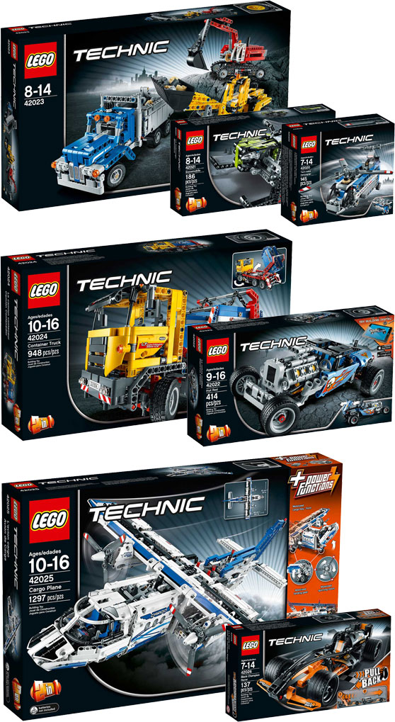 ΝΕΑ ΣΕΤ LEGO TECHNIC 2014