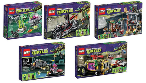 LEGO TEENAGE MUTANT NINJA TURTLES 2013