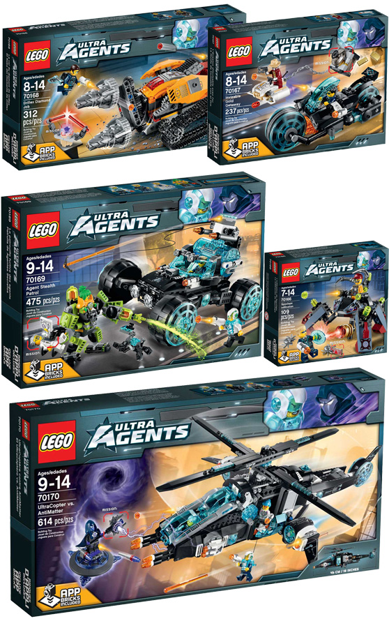 LEGO ULTRA AGENTS NEA ΣΕΤ 2015