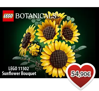 Toymania Online Lego Shop - Θεσσαλονίκη - LEGO 11502 Sunflower Bouquet 
