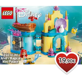 Toymania Online Lego Shop Θεσσαλονικη  LEGO Disney 43285 Ariel's Magical Mini Palace 