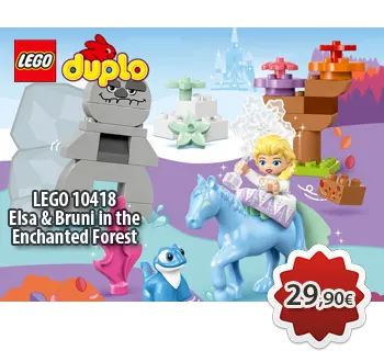 LEGO DUPLO 10418 Elsa & Bruni in the Enchanted Forest Toymania Online Lego shop Θεσσαλονικη