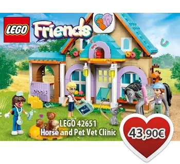 Toymania Online Lego Shop Θεσσαλονικη LEGO Friends 42651 Horse and Pet Vet Clinic 