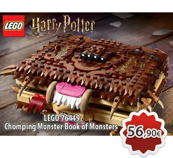 Toymania Online Lego Shop Θεσσαλονικη   LEGO HARRY POTTER 76449 Chomping Monster Book of Monsters 