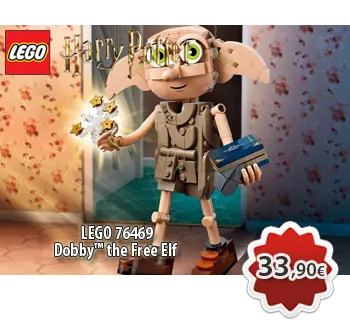 Toymania Online Lego Shop - Θεσσαλονίκη - LEGO HARRY POTTER 76469 Dobby™ the Free Elf  Ντόμπι, το Ελεύθερο Ξωτικό