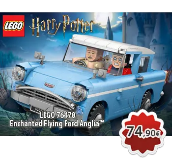 Toymania Online Lego Shop - Θεσσαλονίκη - LEGO HARRY POTTER 76470 Enchanted Flying Ford Anglia™ 