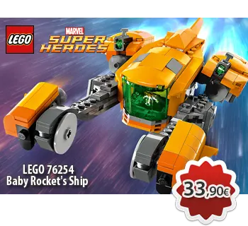 LEGO MARVEL SUPER HEROES 76254 Baby Rocket's Ship 