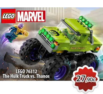 Toymania Online Lego Shop Θεσσαλονικη   LEGO Marvel 76312 The Hulk Truck vs. Thanos