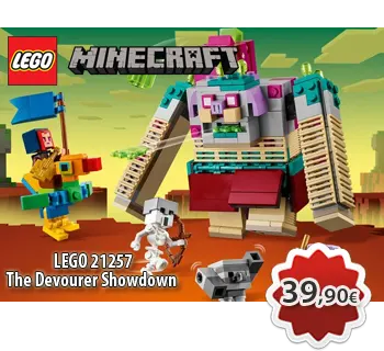   LEGO MINECRAFT 21257 The Devourer Showdown 