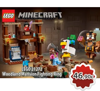 Toymania Online Lego Shop Θεσσαλονικη LEGO Minecraft Woodland Mansion Fighting Ring
