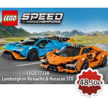 Toymania Online Lego Shop Θεσσαλονικη LEGO SPEED CHAMPIONS 77238 Lamborghini Revuelto & Huracán STO 