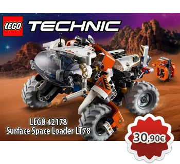Toymania Online Lego Shop Θεσσαλονικη Lego Technic 42178  Surface Space Loader LT78 