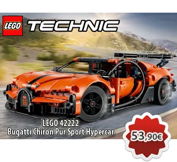 Toymania Online Lego Shop Θεσσαλονικη   LEGO TECHNIC 42222 Bugatti Chiron Pur Sport Hypercar 