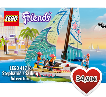 LEGO FRIENDS 41716  Stephanie's Sailing Adventure  Ιστιοπλοϊκή Περιπέτεια της Στέφανι