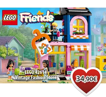 LEGO FRIENDS 42614 Vintage Fashion Store Βίντατζ Κατάστημα Μόδας 