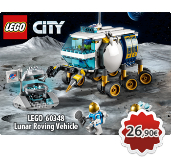 LEGO CITY 60348  Lunar Roving Vehicle  Σεληνιακό Ερευνητικό Όχημα