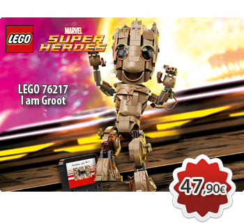 LEGO MARVEL SUPER HEROES 76217  I am Groot  Είμαι ο Γκρουτ