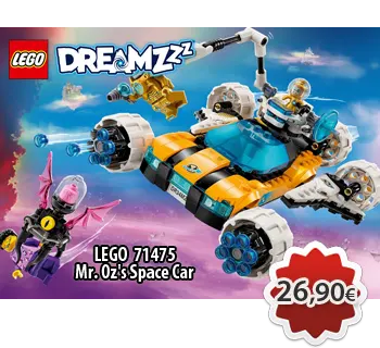 LEGO DREAMZZZ  71475 Mr. Oz's Space Car Το Διαστημικό Αυτοκίνητο του Κυρίου Οζ 